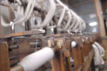 Japanese Cotton Machine Washable Slippers Brown, 7 of 7