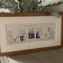 Personalised Family Tree Embroidered Picture, thumbnail 1 of 6