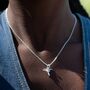 Hummingbird Necklace, Sterling Silver Or Gold Plated, thumbnail 2 of 10