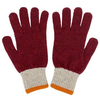 Men's Lambswool Gloves And Fingerless Mitts, 11 of 12