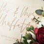 The Story Of Us Personalised Wedding Memory Box, thumbnail 4 of 11