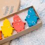 Set Of Six Gift Boxed Penguin Wax Crayons, thumbnail 1 of 3