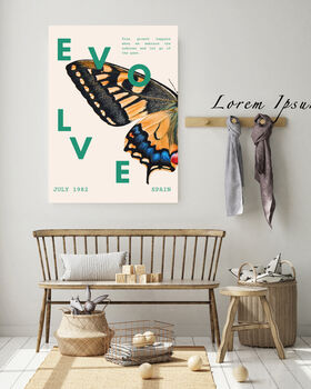 Butterfly Evolve Art Print, 2 of 3
