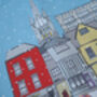 Norwich Christmas Tea Towel, thumbnail 4 of 5