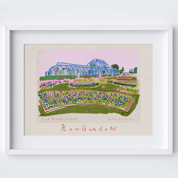 Royal Botanic Kew Gardens Poster London Richmond Print, 2 of 4