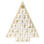 Personalised Wooden Christmas Tree Advent Calendar, thumbnail 4 of 6