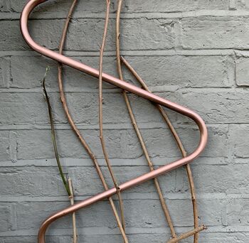 Copper Wall Trellis For Plants, 2 of 6