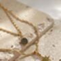 North Star Celestial Multi Strand Layering Necklace, thumbnail 2 of 4