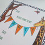 Jungle Party Invitation And Thank You Notecards, thumbnail 5 of 7