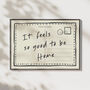 Personalised Postcard Print | Custom Text Wall Art, thumbnail 1 of 6