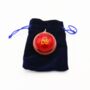 Personalised Vintage Miniature Cricket Ball Keyring, thumbnail 8 of 8
