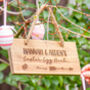 Personalised Easter Egg Hunt Wooden Sign, thumbnail 1 of 6