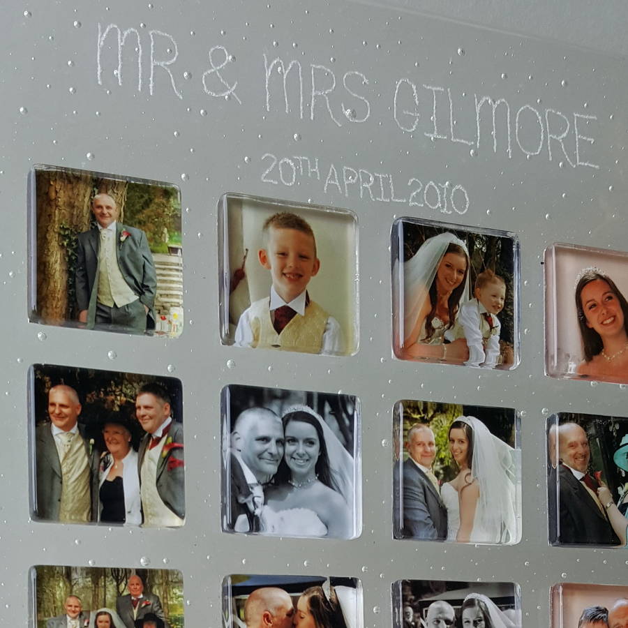 Personalised Wedding Large Photograph Display Frame By Martasha Personalised Wedding Large Photograph Display Frame