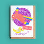 Macaw Card For Dad, Daddy Or Grandad, thumbnail 3 of 4