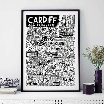 Cardiff Landmarks Print, 3 of 7