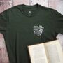 Lady Macbeth Green Serpent T Shirt, thumbnail 4 of 5