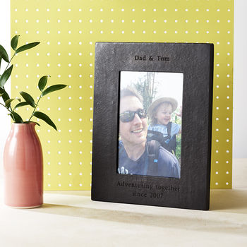 Personalised Leather Photo Frame, 2 of 10