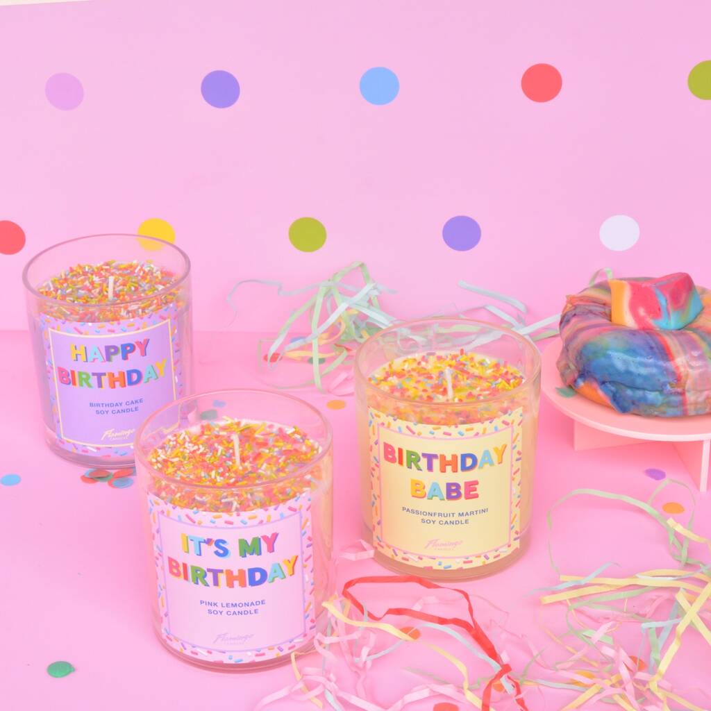 Birthday Sprinkle Candle, 1 of 5