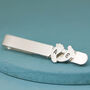Personalised New Dad Tie Clip Sterling Silver, thumbnail 5 of 7