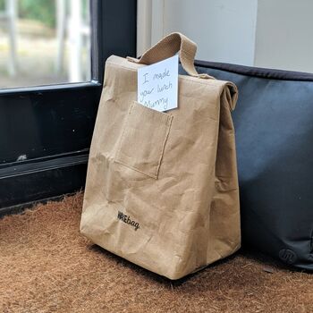Personalised Sustainable Vegan Lunch Bag, 6 of 9