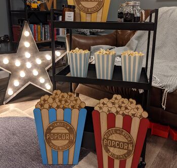 Personalised Popcorn Sign, 3 of 4