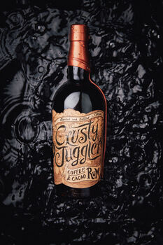 Crusty Juggler Cornish Coffee And Cacao Rum 70cl With Copper Mug, 2 of 3