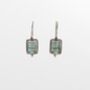 Sterling Silver Natural Apatite Drop Earrings, thumbnail 1 of 2