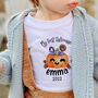 Personalised My First Halloween Bodysuit Or Tshirt, thumbnail 6 of 7