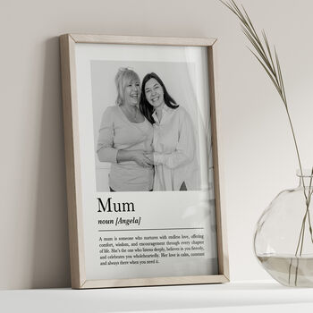 Personalised Mum Print, Gift For Mum, 5 of 6