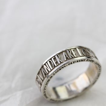 Personalised Silver Promise Ring, 5 of 9