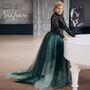 Black Tie Tulle Skirt For Special Occasions And Gothic Weddings, thumbnail 8 of 12
