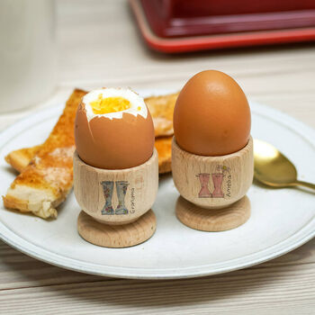 Personalised Grandma And Me Ceramic Egg Cups, 4 of 4