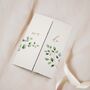 Eucalyptus Greenery Gatefold Wedding Invitations, thumbnail 2 of 5