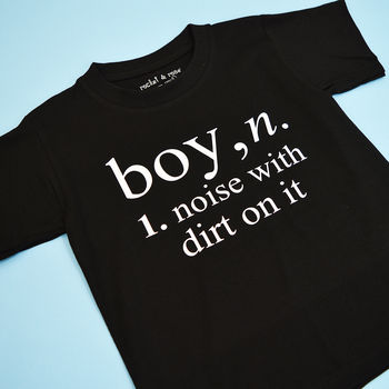 'Boy' Definition T Shirt, 3 of 5