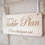 Personalised Wooden Hanging Sign, thumbnail 2 of 3