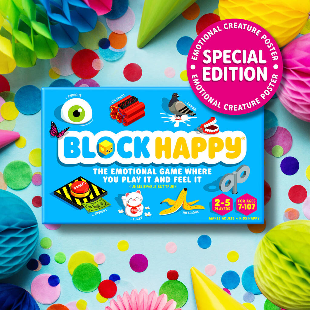 Block Happy Emotions Card Game, 1 of 12
