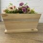 Personalised Wooden Pot Planter, thumbnail 4 of 12