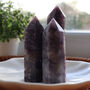 Lepidolite Crystal Tower With Optional Moon Or Tumble, thumbnail 3 of 9