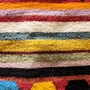 Handwoven Multi Coloured Wool Rug, thumbnail 8 of 9