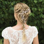 Silver, Gold Or Rose Gold Plated Boho Bride Hair Vine, thumbnail 9 of 12
