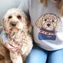Personalised Dog Lover Dog Mum Sweatshirt, thumbnail 1 of 11
