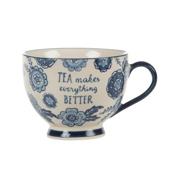 Handpainted Tea Makes Everything Better Mug, 4 of 4