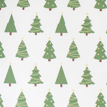 Luxury Quality Christmas Tree's Gift Wrapping Paper, Superior Thickness, 2 of 3