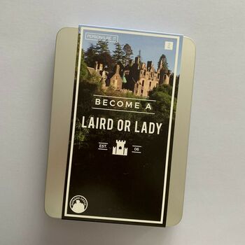 Become A Laird Or Lady Gift Tin, 3 of 4