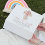 Watercolour Cross Christening Memory Keepsake Box, thumbnail 5 of 5