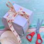 20m Roll Of Cotton Twill Deer And Star Ribbon, thumbnail 1 of 3