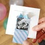 Personalised Birthday Origami Hidden Photo Card For Dad, thumbnail 4 of 4