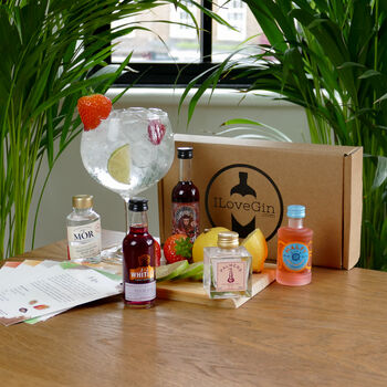 The Five Shades Of Pink Gins Tasting Gift Set, 2 of 4