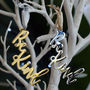 'Be Kind' Decoration In Gold Or Silver, thumbnail 2 of 9