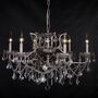 Antique French Chandelier In Silver Six Branches, thumbnail 3 of 3